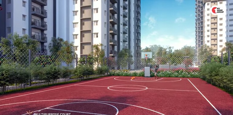 Exterior View, my-home-tridasa 2.5 Bedroom 1505 Sq.Ft. Apartment In Tellapur Hyderabad 9661487