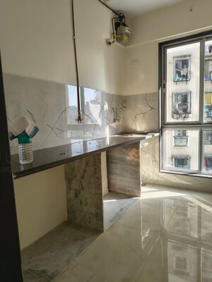 Kitchen in 2 BHK Apartment at Sanjar Fortune Heights, Kandivali West – for Sale