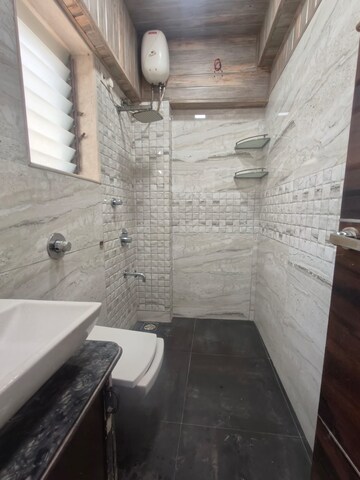 Bathroom in 2 BHK Apartment at Pleasant CHS Malad, Malad West – for Rent