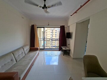 Living Room in 1 BHK Apartment at Puranik Rumah Bali, Ghodbunder Road – for Rent