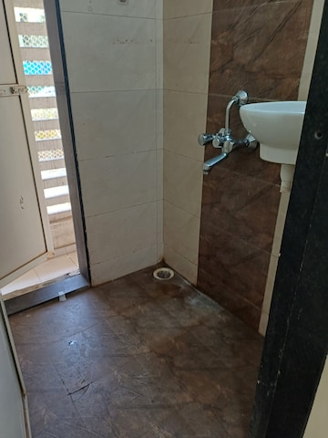 Bathroom in 1 BHK Apartment at Neelkanth Sparkle, Ghansoli – for Rent
