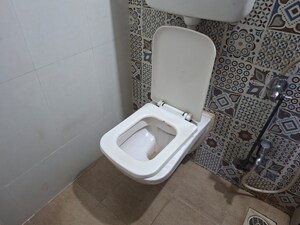 Bathroom in 1 BHK Apartment at Vihang Valley Phase 3, Kasarvadavali – for Rent