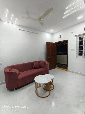 Living Room in 1 BHK Apartment at Kondapur – for Rent