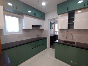 Kitchen in 2 BHK Apartment at Rajapushpa Provincia, Narsingi – for Rent