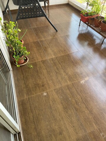 Staircase in 3.5 BHK Apartment at Gera Trinity Towers, Kharadi – for Rent