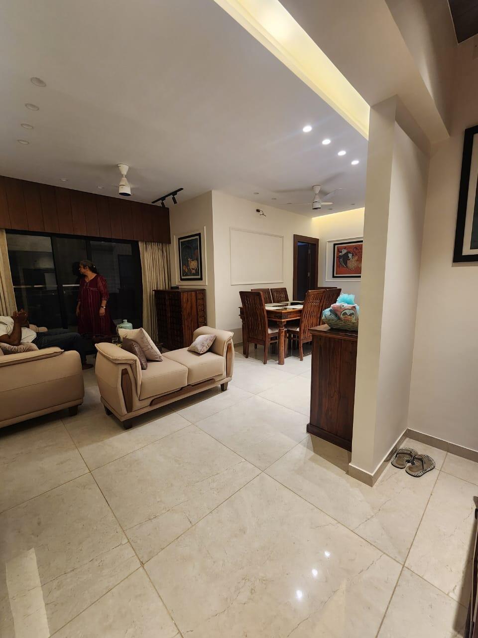 3 BHK + Servant Room Apartment For Rent in Duville Riverdale