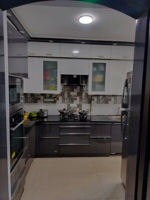 Kitchen in 3 BHK Apartment at Ramprastha City The Edge Towers, Sector 37d – for Sale