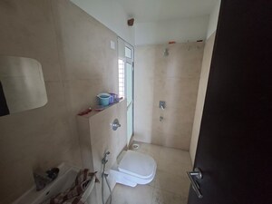Bathroom in 1 BHK Apartment at Puranik Aarambh, Ghodbunder Road – for Rent