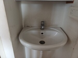 Bathroom in 2 BHK Apartment at Tulip Lemon, Sector 69 – for Rent