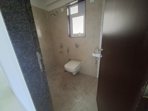 Bathroom in 1 BHK Apartment at KIPL Morya, Kasarvadavali – for Rent