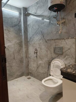 Bathroom in 2 BHK Builder Floor at Saket – for Rent