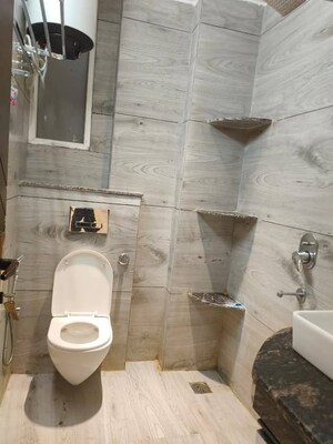 Bathroom in 2 BHK Builder Floor at Saket – for Rent