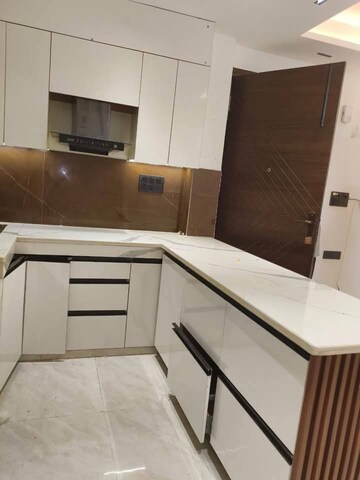 Kitchen in 2 BHK Builder Floor at Saket – for Rent