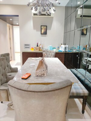 Living Room in 3 BHK Apartment at K Raheja Raheja Classique, Andheri West – for Rent