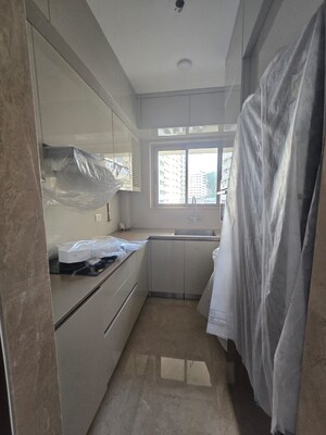 Bathroom in 3 BHK Apartment at Hiranandani Highland, Powai – for Rent