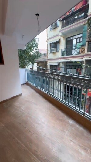 Balcony in 3 BHK Builder Floor at Chattarpur – for Sale