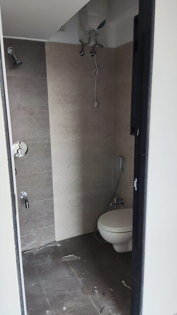 Bathroom in 1 BHK Apartment at Chandak Nishchay Wing E, Borivali East – for Rent