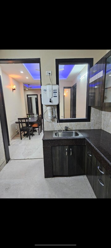 Kitchen in 4 BHK Builder Floor at Ansal Sushant Apartments, Sushant Lok I – for Rent