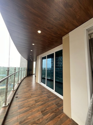 Balcony in 3.5 BHK Apartment at Lodha Fiorenza, Goregaon East – for Sale