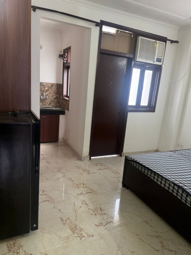 Bedroom, saket 1 RK 350 Sq.Ft. Builder Floor In Saket Delhi 9661755