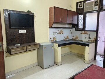 Kitchen in 1 RK Independent House at Dlf City Phase 3 – for Rent