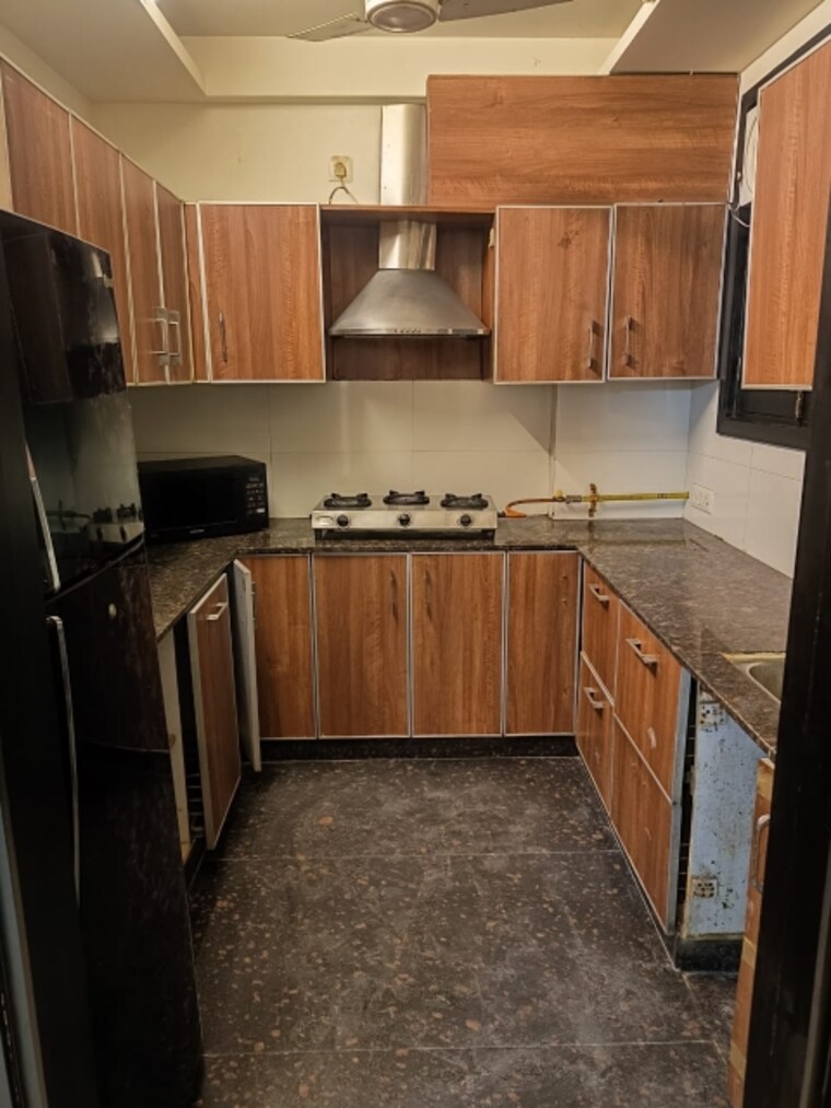 Kitchen, greater kailash i 3 Bedroom 2200 Sq.Ft. Builder Floor In Greater Kailash I Delhi 9661815