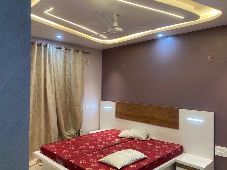 Bedroom, gomti nagar 3 Bedroom 1800 Sq.Ft. Apartment In Gomti Nagar Lucknow 9661804