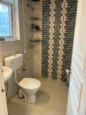 Bathroom in 2 BHK Apartment at Signature The Serenas, Sohna Sector 36 – for Rent