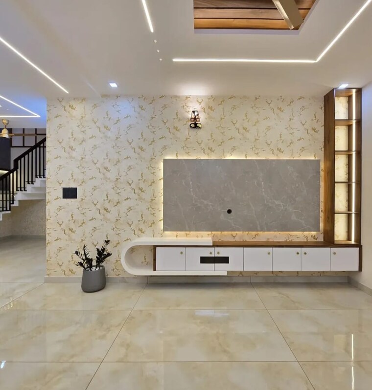 Living Room, kannadi i 3 Bedroom 1180 Sq.Ft. Villa In KannadI I Palakkad 9661842