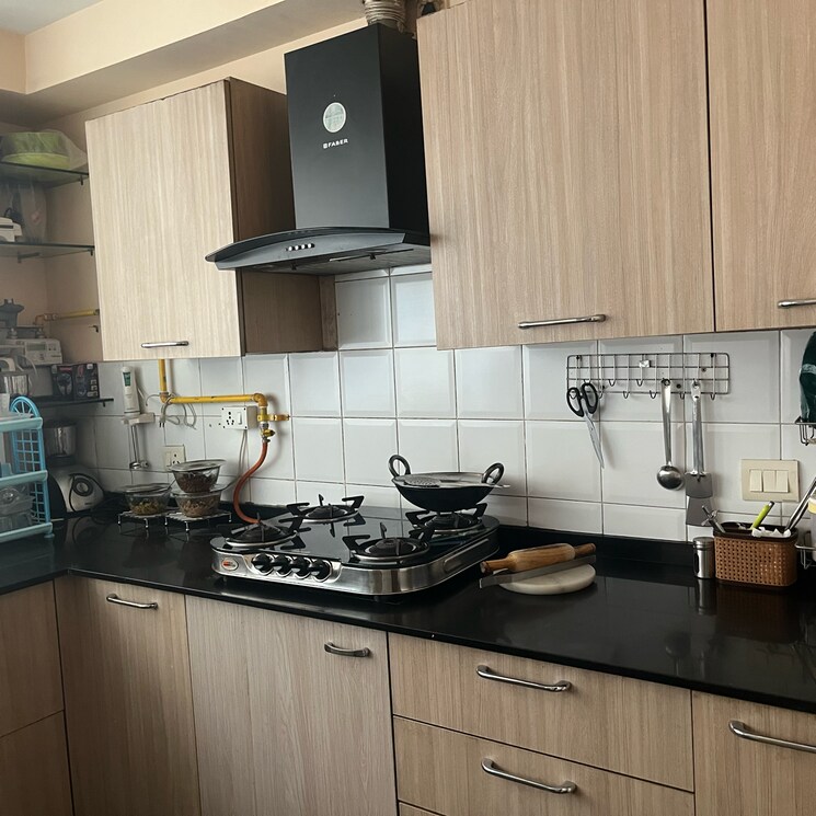 Kitchen, unitech-escape 2 Bedroom 1550 Sq.Ft. Apartment In Rosewood City Gurgaon 9661887