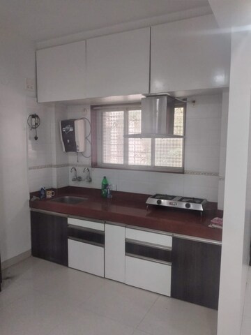 Kitchen in 1 BHK Apartment at Kumar Girija Shankar Vihar, Karve Nagar – for Rent