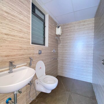 Bathroom in 2 BHK Apartment at Lodha Palava Crown, Hedutane – for Rent