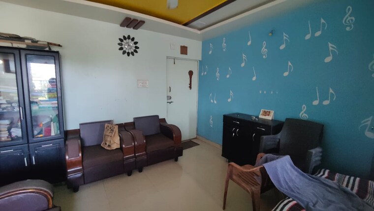 Living Room, rama-celestial-city 2 Bedroom 745 Sq.Ft. Apartment In Ravet Pune 9661974