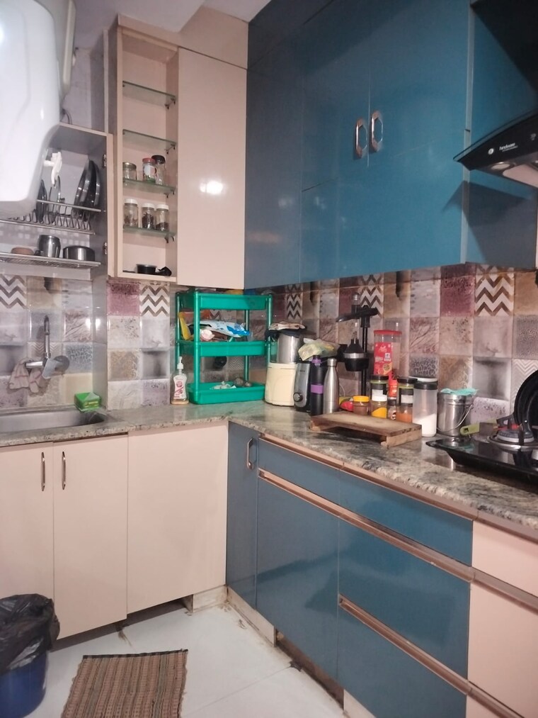Kitchen, molarband 2 Bedroom 516 Sq.Ft. Apartment In Molarband Delhi 9661993