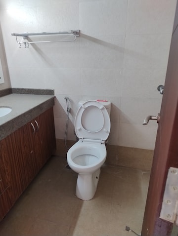 Bathroom in 3 BHK Apartment at Omaxe R2, Gomti Nagar – for Rent