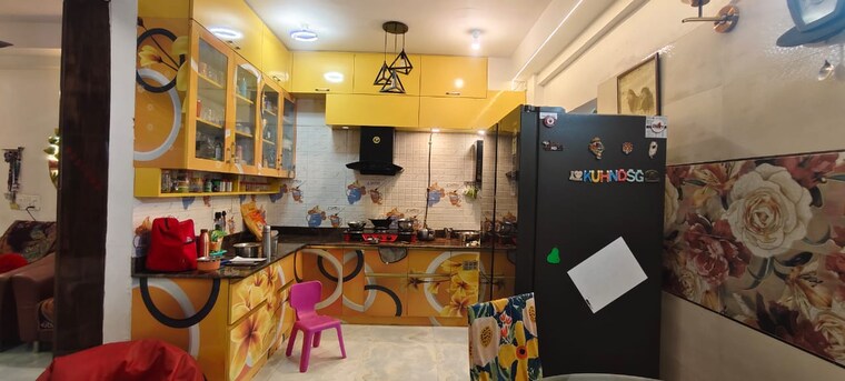 Living Room, gardenia-golf-city 3 Bedroom 1350 Sq.Ft. Apartment In Sector 75 Noida 9662056