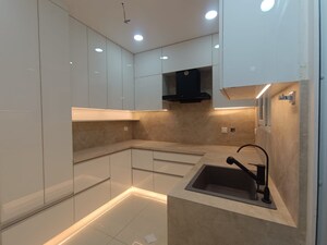 Kitchen in 3 BHK Apartment at Rajapushpa Provincia, Narsingi – for Rent