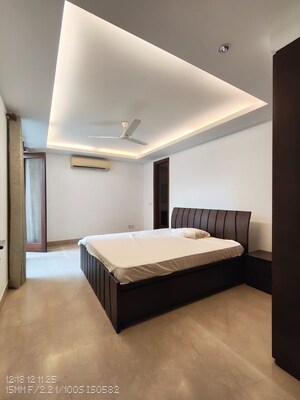 Bedroom in 4 BHK Builder Floor at Vasant Vihar – for Rent