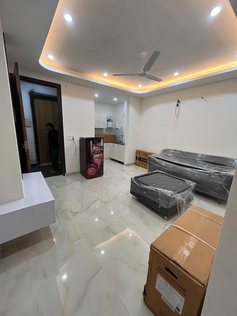 Living Room, saket 1 Bedroom 500 Sq.Ft. Apartment In Saket Delhi 9662151