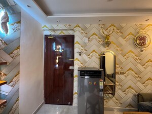 Living Room in 1 BHK Apartment at Palm Residency Chhatarpur, Chattarpur – for Rent
