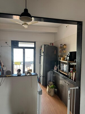 Kitchen in 2.5 BHK Apartment at Newtech Shastri Nagar, Goregaon West – for Rent