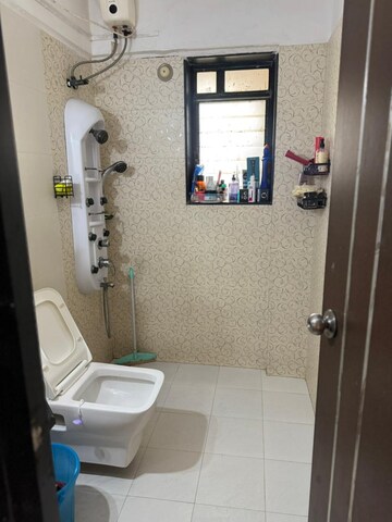 Bathroom in 2.5 BHK Apartment at Newtech Shastri Nagar, Goregaon West – for Rent