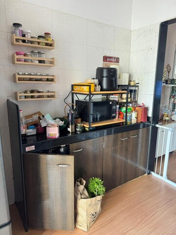 Kitchen in 2.5 BHK Apartment at Newtech Shastri Nagar, Goregaon West – for Rent