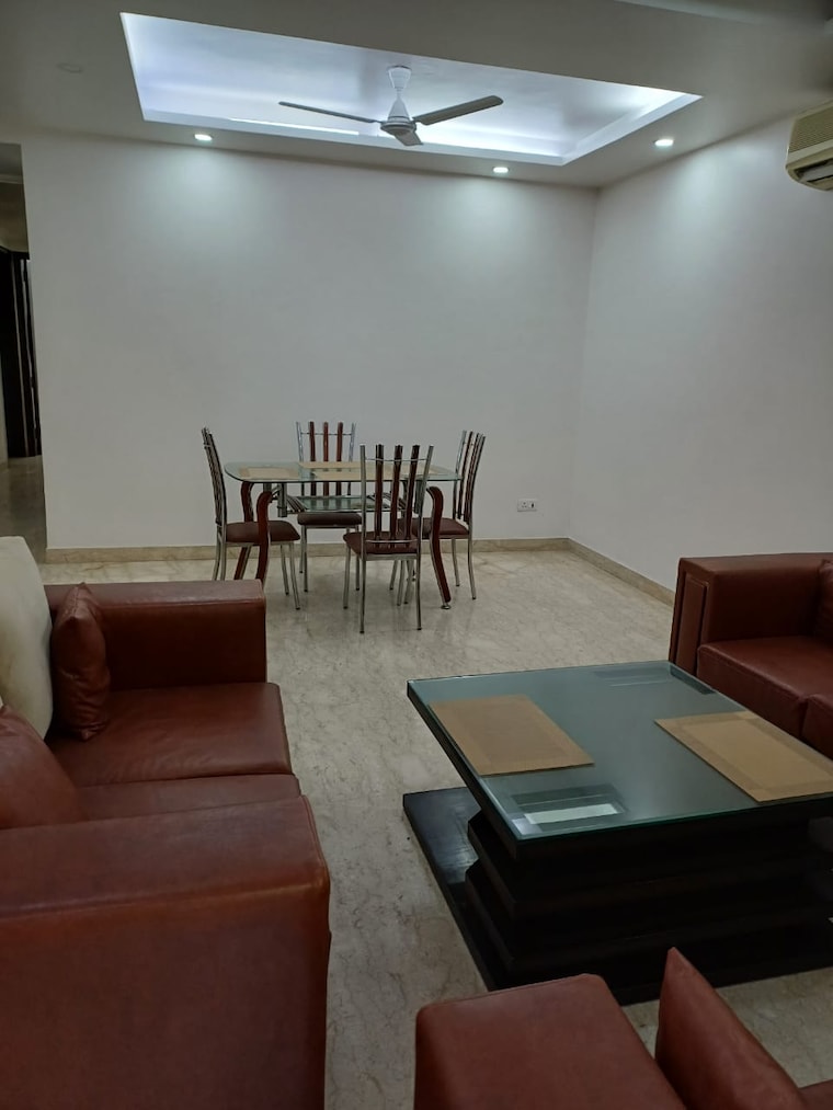 Living Room, jangpura 3 Bedroom 1800 Sq.Ft. Builder Floor In Jangpura Delhi 9656396