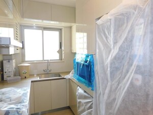 Kitchen in 3 BHK Apartment at Hiranandani Highland, Powai – for Rent