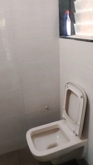 Bathroom in 1 RK Apartment at Lok Upvan II, Kapur Bawdi – for Rent