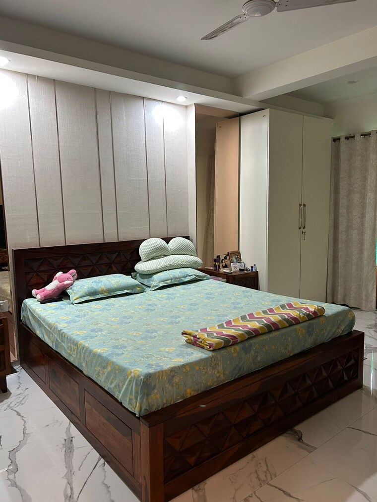 Bedroom, ansal-sushant-residency 3 Bedroom 1200 Sq.Ft. Builder Floor In Sushant Lok Iii Gurgaon 9662198