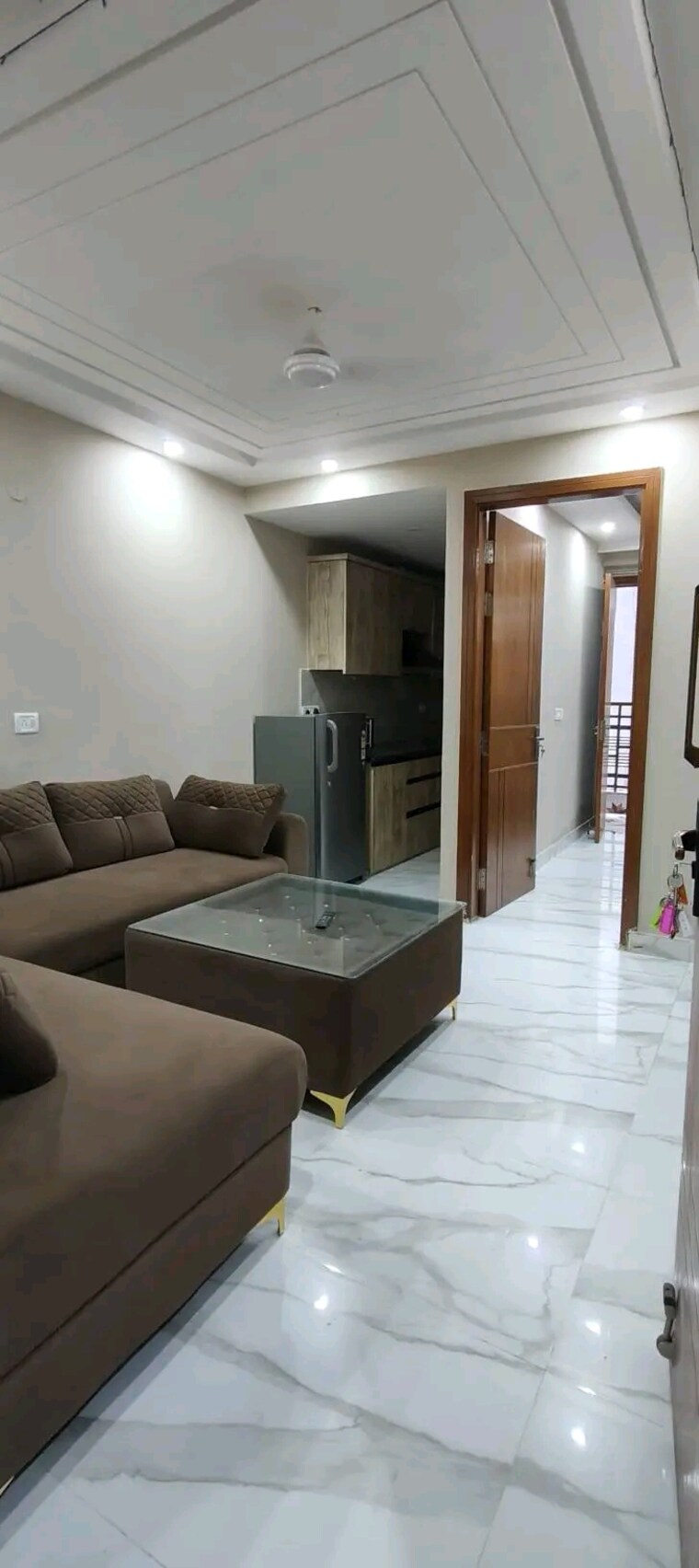 Bedroom, chattarpur 1 Bedroom 460 Sq.Ft. Builder Floor In Chattarpur Delhi 9662340