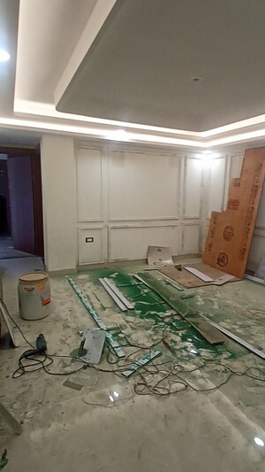 Living Room in 3 BHK Builder Floor at Bijwasan – for Sale