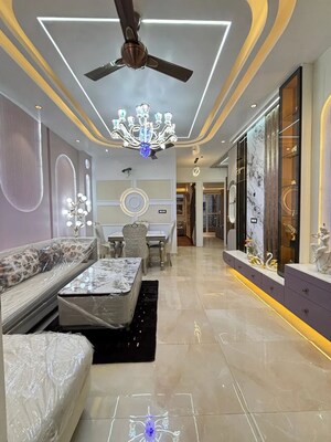 Living Room in 4 BHK Builder Floor at SA HOMES I, Uttam Nagar – for Sale